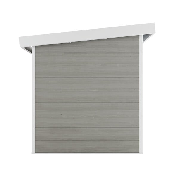 DIRECT-ABRIS - Abri de Jardin Composite ALMA - 5m2 - Gris clair - Cabane de jardin - large