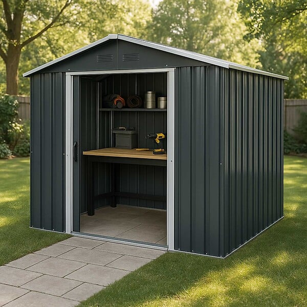 WERKAPRO - Abri jardin métal 5m2 - large