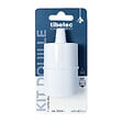 TIBELEC - Douille E27 avec cache-douille en métal blanc - vignette