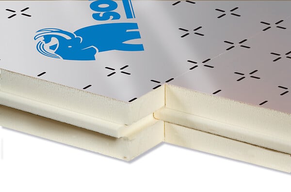 SOPREMA - Panneau isolant - Polyuréthane ALU - 120x60x8cm - R=3,70 - large