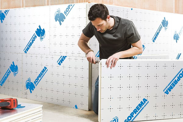 SOPREMA - Panneau isolant - Polyuréthane ALU - 120x60x8cm - R=3,70 - large