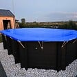 ALTANKA - Bâche d'hiver  7.46 x 4.13 m pour piscine BAS7305 - PLAN305Z - vignette