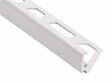 SCHLUTER - Profilé de finition décoratif JOLLY-A 100 - Coloris: blanc mat - hauteur: 10mm - longueur: 2,5ML - vignette