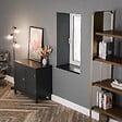 TECNOPROFILS - Appui de fenêtre PVC l. 40 cm x ép. 9 mm - Noir - 80 cm - vignette