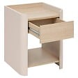 5 FIVE SIMPLY SMART - Table de chevet Roundy ivoire - vignette