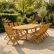 CONCEPT USINE - Table ovale + 10 chaises KAJANG - vignette