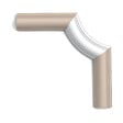 ORAC DECOR - Angle Arrondi Pour Cimaise P801c - L19,8 X H2,6 X L11 Cm - Orac Decor - vignette