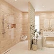 SWISS AQUA TECHNOLOGIES - Colonne de douche avec mitigeur thermostatique et tête de douche XXL 255mm, Chrome (SATSSTPBCH) - vignette
