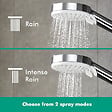 HANSGROHE - Colonne de douche Crometta S 240 EcoSmart chrome HANSGROHE 27268000 avec mitigeur thermostatique - vignette