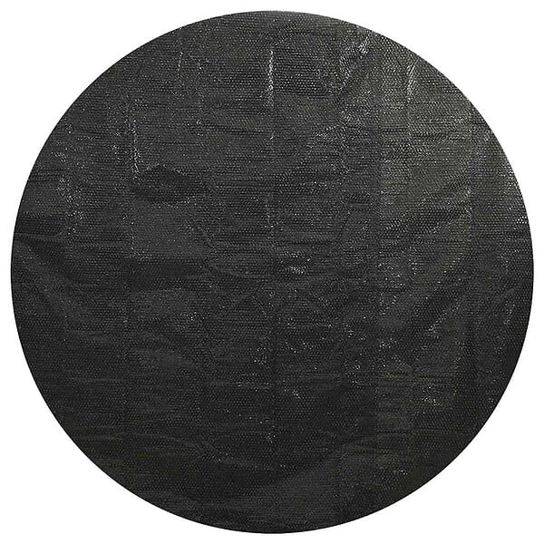 VIDAXL - vidaXL Couverture de piscine Noir 455 cm PE - large