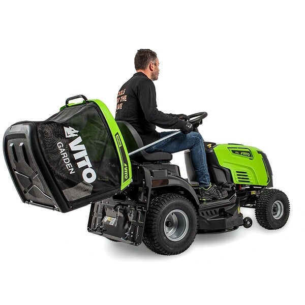 VITO - Tracteur Tondeuse thermique Autoportée 10.5CV Transmission Hydrostatique Coupe 86cm Bac 245L VITO - large