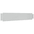 VIDAXL - vidaXL Clôture de pelouse 15 pcs Acier galvanisé 100x20 cm - vignette