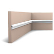 ORAC DECOR - PX201F Flexible Cimaise murale Orac Decor - 2,5x0,8x200cm (h x p x L) - moulure décorative polymère - vignette