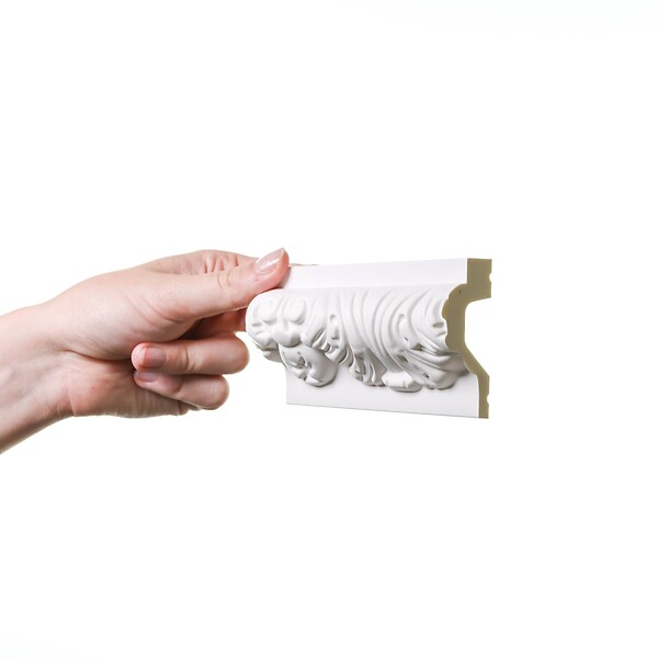 ORAC DECOR - P3020 Cimaise murale Orac Decor - 6x3,2x200cm (h x p x L) - moulure décorative polyuréthane Carton 8 pièces - large