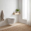 GROHE - Grohe Pack WC Bâti-support + WC Swiss Aqua Technologies Infinitio sans bride, fixation invisible + Plaque chrome - vignette