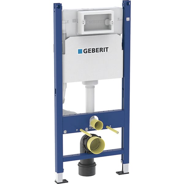 GEBERIT - Pack WC Bâti support Geberit + WC Swiss Aqua Technologies Vortex sans bride + abattant SoftClose + plaque (TORNADOGEB3) - large