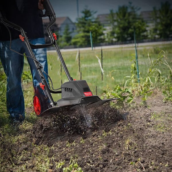 ELEM GARDEN TECHNIC - Motobineuse électrique 1500W - 6 fraises - 45cm - large