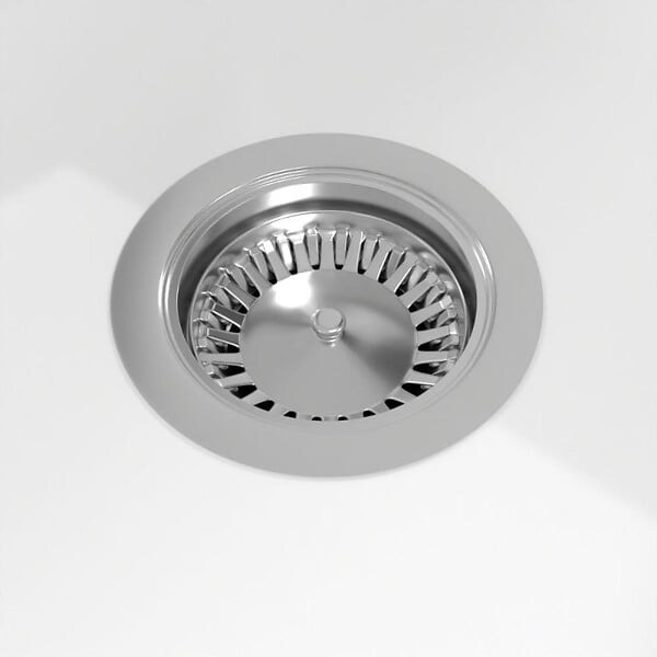 VILLEROY & BOCH - Architectura 80 Evier à encastrer 116x51cm réversible avec vidage automatique, 2 cuves, Céramique, Blanc (33801201) - large