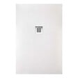 SANYCCES - Receveur de douche STRATO extra plat Blanc - 140 x 100 cm - Résistant et Facile à installer - Salle de bain, Douche - vignette