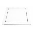 ENTREPOT BRICO - Trappe  de visite porte d'inspection en plastique ABS, 15x15 cm, blanche - vignette