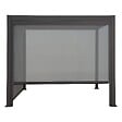 HESPERIDE - Store 4 m pour pergola bioclimatique Evora 4 x 3 m graphite - Hespéride - vignette