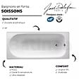 JACOB DELAFON - JACOB DELAFON Baignoire droite 170 X 70 Soissons fonte - vignette
