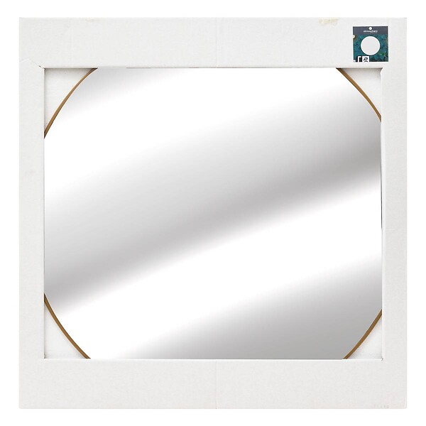 ATMOSPHERA - Grand Miroir mural en Métal Doré D 76 cm - large