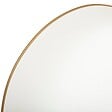 ATMOSPHERA - Grand Miroir mural en Métal Doré D 76 cm - vignette