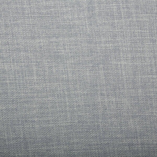 ATMOSPHERA - 2 en 1 Pouf pliant double et coffre de rangement Gris clair aspect Lin 76.6 x H 37.5 cm - large