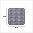 5 FIVE SIMPLY SMART - Tapis Fond de douche anti-dérapant Gris 54 x 54 cm - vignette