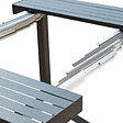 CONCEPT USINE - Console extensible 2 à 12 places en aluminium OLHAO - vignette