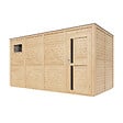 TIMBELA - Abri de Jardin en Bois 8,16 m² TIMBELA M327F1+M327G - vignette