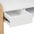 ATMOSPHERA - Bureau enfant primaire en Bois Blanc et Naturel H 85 cm - vignette