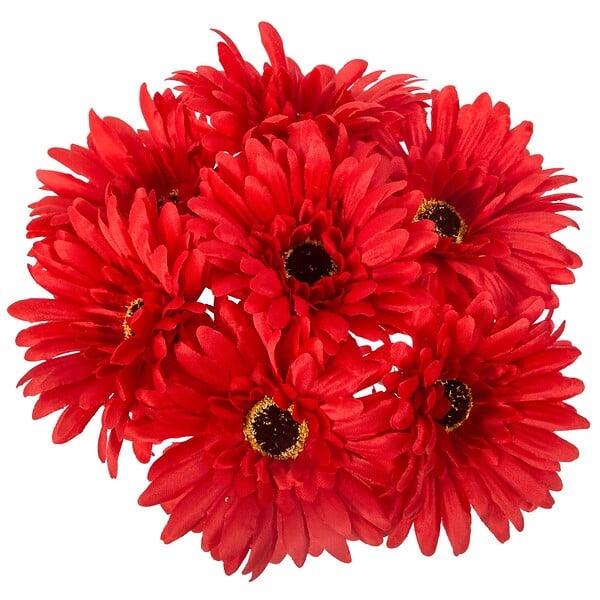 ATMOSPHERA - Bouquet de Fleurs artificielles 7 Gerberas D. 17 x H. 26 cm - large