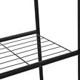 5 FIVE SIMPLY SMART - Penderie Portant à vêtements double en métal Noir H 150 cm - vignette