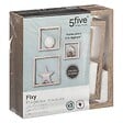 5 FIVE SIMPLY SMART - Lot de 3 Étagères murales flottantes Cubes coloris Chêne naturel Fixations invisibles - vignette