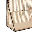 ATMOSPHERA - Étagère murale en Métal et Bois 48 x 21 cm - vignette