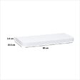 5 FIVE SIMPLY SMART - Étagère murale arrondie en bois Blanc L 60 cm fixations invisibles - vignette