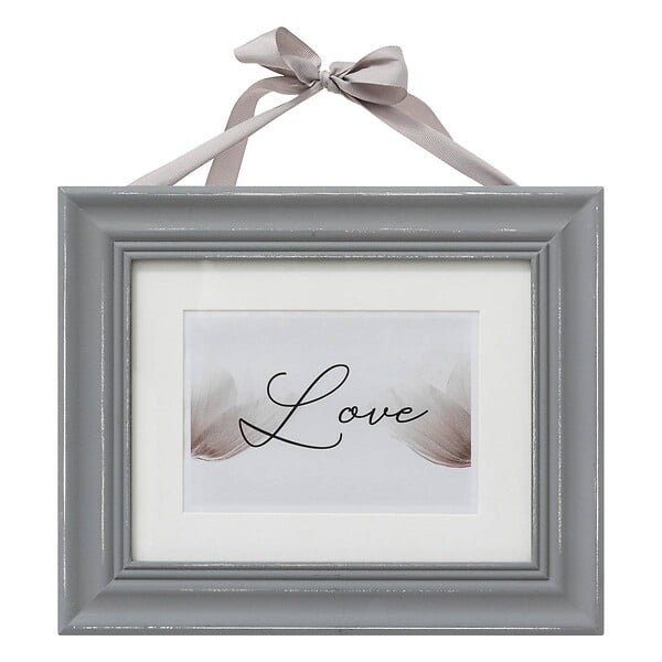 ATMOSPHERA - Cadre photo en Bois avec Ruban  pour photo 17 x 12 cm - large