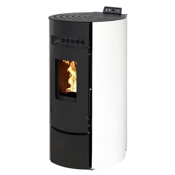 INTERSTOVES - Pack Poêle à granules LEANDRO 9 Etanche + Kit Conduit Ventouse (sortie façade) - - large