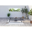 CONCEPT USINE - Lot de 2 transats et une table d'appoint noir PRATO - vignette