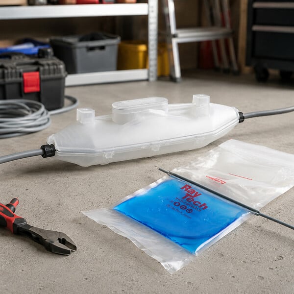 RAYTECH - Boîte de jonction IP68 en Y avec gel Magic Joint – Étanche, réaccessible, jusqu'à 1 kV - large