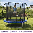 KANGUI - Trampoline rond Ø 180cm avec filet de sécurité intérieur - FPR 180 - vignette