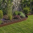 GT GARDEN - Bordure de jardin flexible marron - 15 cm x 6 mètres - vignette