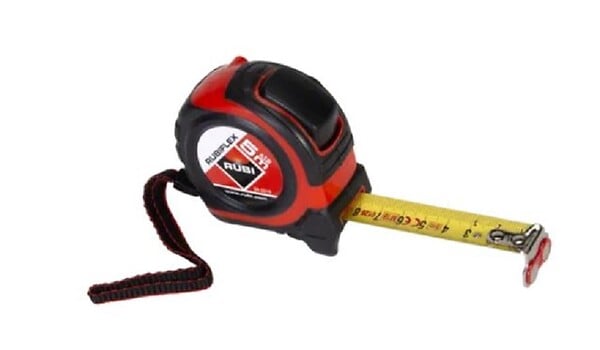 RUBI - Mètre à ruban RUBIFLEX - Longueur 5M x largeur 19mm - large