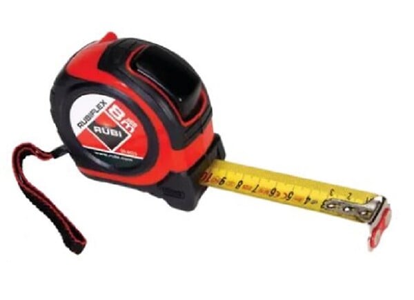 RUBI - Mètre à ruban RUBIFLEX - Longueur 5M x largeur 19mm - large