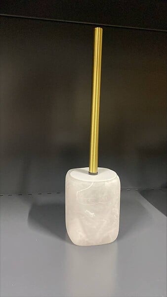 5 FIVE SIMPLY SMART - Brosse wc Cloudy blanc H 36 cm - large