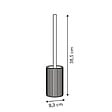 5 FIVE SIMPLY SMART - Brosse WC striée beige - vignette