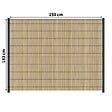 DECKLINEA - Kit Occultation Bois - L2,5 x H1,93m - Epicea - Autoclave - Protege Contre Insecte & Champignons - Pose Facile et Rapide - vignette