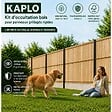 DECKLINEA - Kit Occultation Bois - L2,5 x H1,93m - Epicea - Autoclave - Protege Contre Insecte & Champignons - Pose Facile et Rapide - vignette